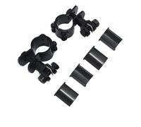 Palanca de Arranque Ajuste para Harley apto para Honda Street Glide Road King motocicletas Pedal 1 "1-1/4" clavijas de pie carretera abrazadera montaje reposapiés(Only Mount Kit)