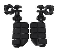 Palanca de Arranque Ajuste para Harley apto para Honda Street Glide Road King motocicletas Pedal 1 "1-1/4" clavijas de pie carretera abrazadera montaje reposapiés(04 Style)