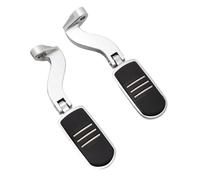 Palanca de Arranque Ajuste para Harley Davidson CVO Road King FLHR Street Electra 93-24 Kit de montaje reposapiés trasero pasajero clavijas pie motocicleta(Gold)