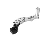 Palanca de arranque de motocicleta para GY6 49cc 50cc 100cc 125cc compatible con Honda 139QMB Scooter JOG50/90/100 TACT DIO50 RSZ ZY10 Palanca de arranque Start Gear Kit de(Silver)