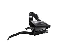 Palanca de bicicleta de montaña Shimano STEF500 derecha 8v. negra para freno V-
