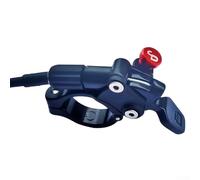 Palanca de bloqueo remoto de aleación de aluminio para horquilla de bicicleta, interruptor de control de suspensión de manillar de 22,2 mm con cable para Suntour para kit de horquilla delantera