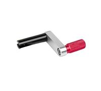 Palanca de bobinado de aluminio, manivela, cargador de película, llave de bobinado fácil de operar, mango de extensión manual de rollo
