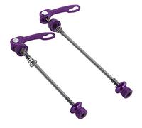 Palanca de Brocheta de Liberación Rápida para Bicicleta, Duradera, de Alta Resistencia para una Instalación Conveniente y Ahorro de Tiempo para Entusiastas del Ciclismo, Juego Delantero y