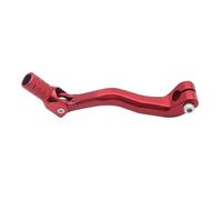 Palanca de cambio de engranaje de aluminio plegable compatible con kayo 125 150 200 ATV Dirt Bike Pit Bike Motocross Motocross Gear Gear de engranaje de reemplazo universal(Red)