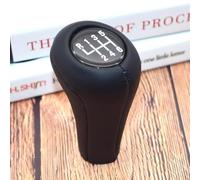 Palanca de Cambio de Marchas para Coche para BMW Serie 5 E60 E61 E28 E34 E39,Cabeza Perilla Cambio Accesorios para Coche,B-Round Head 6 Speed