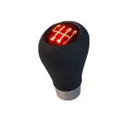 Palanca De Cambio De Marchas Perilla Palanca Cambios Con Luz LED Para Coche Cabezal De 5/6 Velocidades Para BMW X6 Z5 M3 M4 M5 F20 F25 F26 F30 E23 E30 E32 E36 E38(Orange,6 Speed)