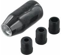 Palanca de Cambio de Marchas y Accesorios para automóviles para M18x1.5 Thread M8 M10 Adapters Black Red Gold 73X36MM
