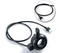 Palanca de cambio de pulgar para motor Tongsheng TSDZ2H, mango de palanca de cambios de bicicleta eléctrica ABS para conversión de bicicleta eléctrica de 500 W, color negro