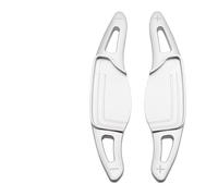 Palanca De Cambio Volante Compatible Con Alfa Para Romeo Para Giulietta 2011-2020 Para MiTo 2010-2012 2013 2014 2015 2016 2017 2018 2019 Extensión Cambio Paleta Del Volante(Silver)