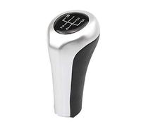 Palanca De Cambios Coche 1pcs Gear SHIFT KNOB Mate Cromado(5 Speed Silver)