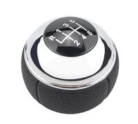 Palanca de cambios de 5 velocidades y 6 velocidades para coche, palanca de cambios cromada, manual para BMW Mini R50 2000-2006 Cabrio R52 (negro 5 velocidades) (negro 6 velocidades)