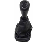 Palanca de cambios de coche Pomo de palanca cambios para Mercedes para Benz W202 C W208 CLK W210 Clase E, funda protectora para maletero(6 Speed Set)