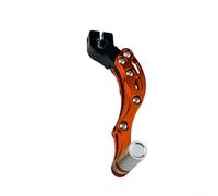 Palanca de cambios de motocicleta CNC de aluminio para cambio de marcha Arranque del motor Rojo Azul Naranja Plata Negro Oro Diseño Fácil Instalación Ajuste (naranja)