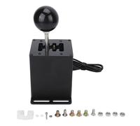 Palanca de cambios de simulador con marco interno de acero inoxidable para volantes Logitech y Thrustmaster. Experiencia de cambio de marchas