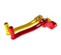 Palanca de cambios para motocicletas hecha de aleación de aluminio mecanizado CNC para un compromiso constante y un peso mínimo (negro)