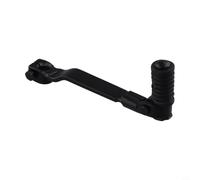 Palanca de cambios plegable negra para motocicleta todoterreno de 50 cc-250 cc, pedal de cambio de acero inoxidable con agarre moleteado, compatible con piezas de moto de cross XR CRF