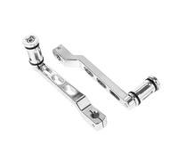 Palanca De Cambios Plegable Para Motocicleta Par palancas cambio puntera y talón con corte hueco CNC para Touring, para Road para King para Electra para Street para Tri para Glide para Softail