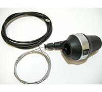 Palanca de cambios Shimano Revo SL-C7000-5 para interior 5 niveles plata ESLC...