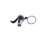 Palanca de cambios TX50 for bicicleta, compatible con 3x6, 3x7, izquierda, 6 velocidades, derecha, 7 velocidades, 18 y 21 velocidades (6 velocidades)(3 speed)