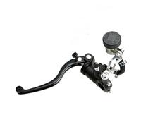 Palanca de Cilindro Embrague hidráulico Universal para café para Racer para Aprilia CB1000R Palanca de Freno Plegable(Black Left Switch)