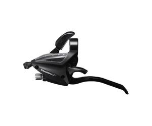 Palanca de control del desviador y del freno (para manillares planos) 3v Shimano ST-EF500-L4A Ez Fire Plus 1800 mm