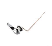 Palanca de descarga para tanque de inodoro, pieza de repuesto diseñada para requisitos de holgura de brazo de palanca de tanque estándar