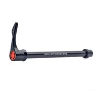 Palanca de eje pasante para bicicleta, liberación rápida, 12 x 142 mm, sistema de buje trasero con posición de mango ajustable, construcción de aluminio, color negro, 199 mm