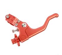 Palanca de embrague corta de aluminio, control de embrague de un dedo, para manillares de 22 mm de 7/8 pulgadas, se adapta a la mayoría de motos de cross y motocicletas todoterreno como CRF250R