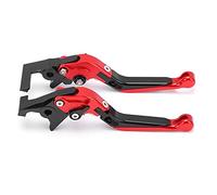 Palanca de Embrague, de Freno 2pcs Palancas de Freno de de Embrague de y de Aleación de Aluminio CNC Ajustable para 250/300/350 2018-2021 (rojo)