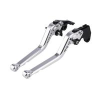 Palanca De Embrague De Freno De Moto Para KAWASAKI ZR750 ZEPHYR 1991 1992 1993 1994 1995 1996 1997 Manijas(Plata)