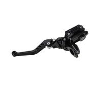 palanca de embrague de freno de motocicleta Palanca de embrague bomba freno hidráulico motocicleta con ajuste 7/8" y 22 mm(Black Left)