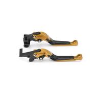 Palanca De Embrague De Freno De Motocicleta Para ZX636R ZX6RR ZX 6RR 636R ZX-6RR ZX-636R 2005-2006 2 Piezas(Oro)