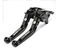 Palanca de embrague de freno extensible ajustable para motocicleta Suzuki GSXR GSX-R 600 750 GSXR600 K6 K7 K8 K9 2006-2021 GSXR1000 GSXR10002009-2021 GSXR1000 2005-2006 (negro)
