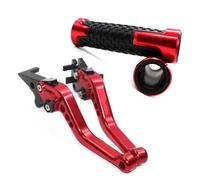 Palanca de embrague de freno Palancas Freno Embrague Para Motocicleta Para TMAX 530 TMAX530 SX DX 2012-2019 TMAX560 2020 2021 Para Tech Max(Rojo-b)
