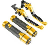 Palanca de Embrague de Motocicleta Embrague de Motocicleta para CB650R, CBR650R, CB650FC, BR650F, Manillar bocina Modificado(Color Dorado)