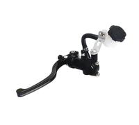 Palanca de embrague de motocicleta Palanca de cilindro embrague hidráulico universal para café para racer para Aprilia CB1000R(Black Left)