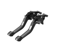 Palanca De Embrague Freno Con Rombo 3D Para Motocicleta Para SUZUKI Para GSXR 600 750 K6 K7 K8 K9 2006-2010 Maneta Freno Embrague Motocicleta(Black Titanium)
