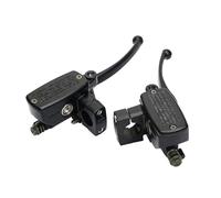 Palanca de Embrague Maneta de Embrague y Cilindro para Maestro Freno Motocicleta 25 mm para Suzuki Intruder 800/1500 para Honda Valkyrie(Silver,14_Pair)