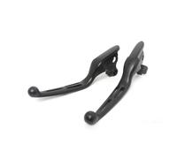palanca de embrague Palanca de embrague freno aluminio para motocicleta cromada negra para Harley para Touring para Road King(Negro)
