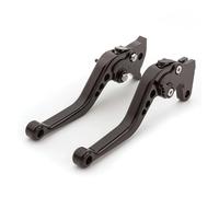 Palanca de Embrague Palanca de Freno y Embrague Universal para Motocicleta, Compatible para BMW, para Honda para Suzuki(Negro)