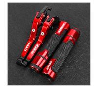 Palanca De Embrague Palancas De Embrague Y Freno para Moto, Puños Manillar para H&DA CB500 CB 500 1994-1996(Red)