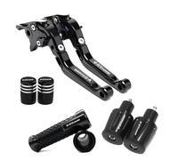 Palanca de embrague Palancas de freno PARA Su@&zuki DL650 V-Strom DL 650 Vstrom 2011-2022 Protector De Goma Para Manija Combinada Palanca Embrague Freno CNC Para Motocicleta(9)