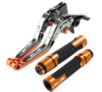 Palanca De Embrague Plegable Ajustable Para Motocicleta Para SUZ&UKI GSR 600 GSR600 2006 2007 2008 2009 2010 2011 Con Mango Antideslizante(P)