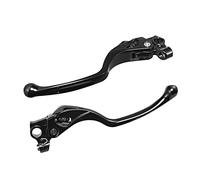 Palanca de embrague y freno Manetas de embrague freno delantero negras para motocicleta para Ducati para Scrambler 800 y 1100(1 pair)