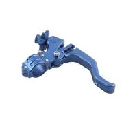 Palanca de embrague y freno Palanca de embrague corta para acrobacias motocicleta para Yamaha, para Buell, para Suzuki y para Ducati(Azul)