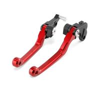 Palanca de embrague y freno Palanca de freno y embrague pivotante para HONDA XR 150L 650L XR150L XR650L(Xr-red)