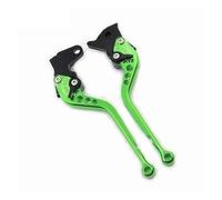 Palanca de embrague y freno Palancas de embrague freno ajustables en 8 colores para Royal, para Enfield y para Himalayan 450(Green-177mm)