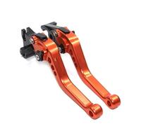 Palanca de embrague y freno Palancas de embrague freno cortas para T MAX 530 DX y para TMAX SX 2012-2019(Naranja)
