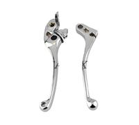 Palanca de embrague y freno Palancas de embrague freno motocicleta para Honda CBR 600 para Hurricane CBR600 F2 F3 F4 F4i CBR900RR CBR919 CB600/599(Prata)